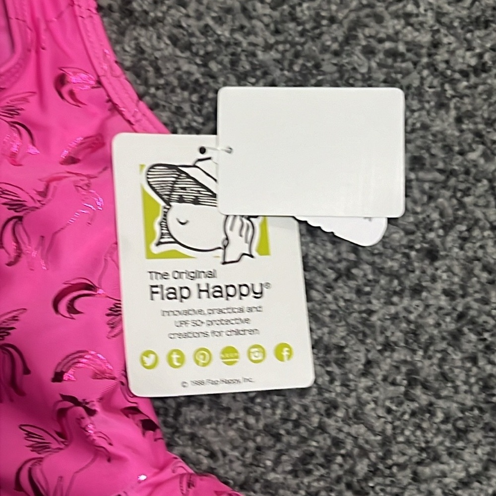 🌸4/$20🌸The Original Flap Happy Baby Swim Suit Size 12 Months NWT - Picture 5 of 8